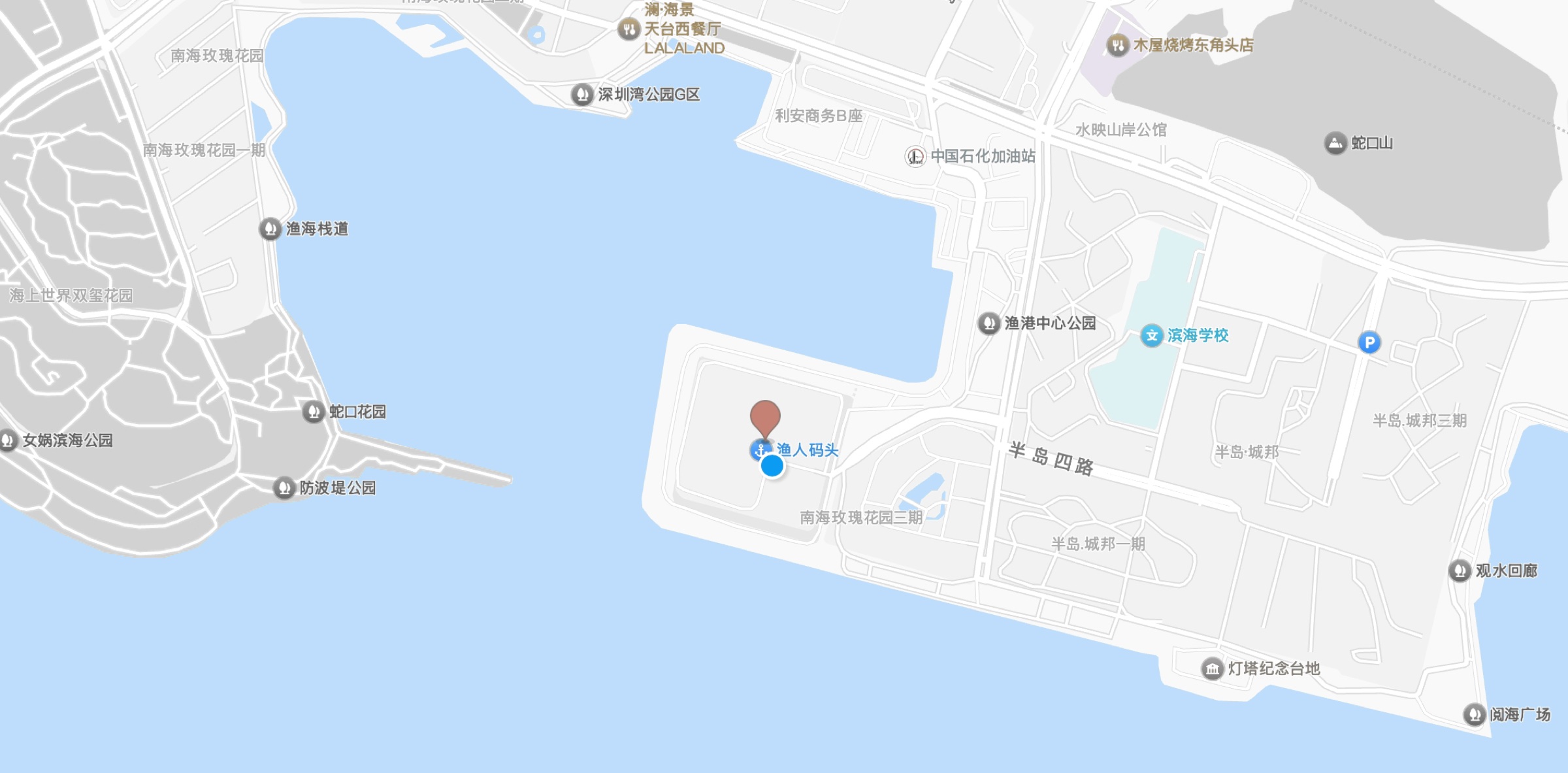 华侨城新玺名苑 T2 栋位置地图